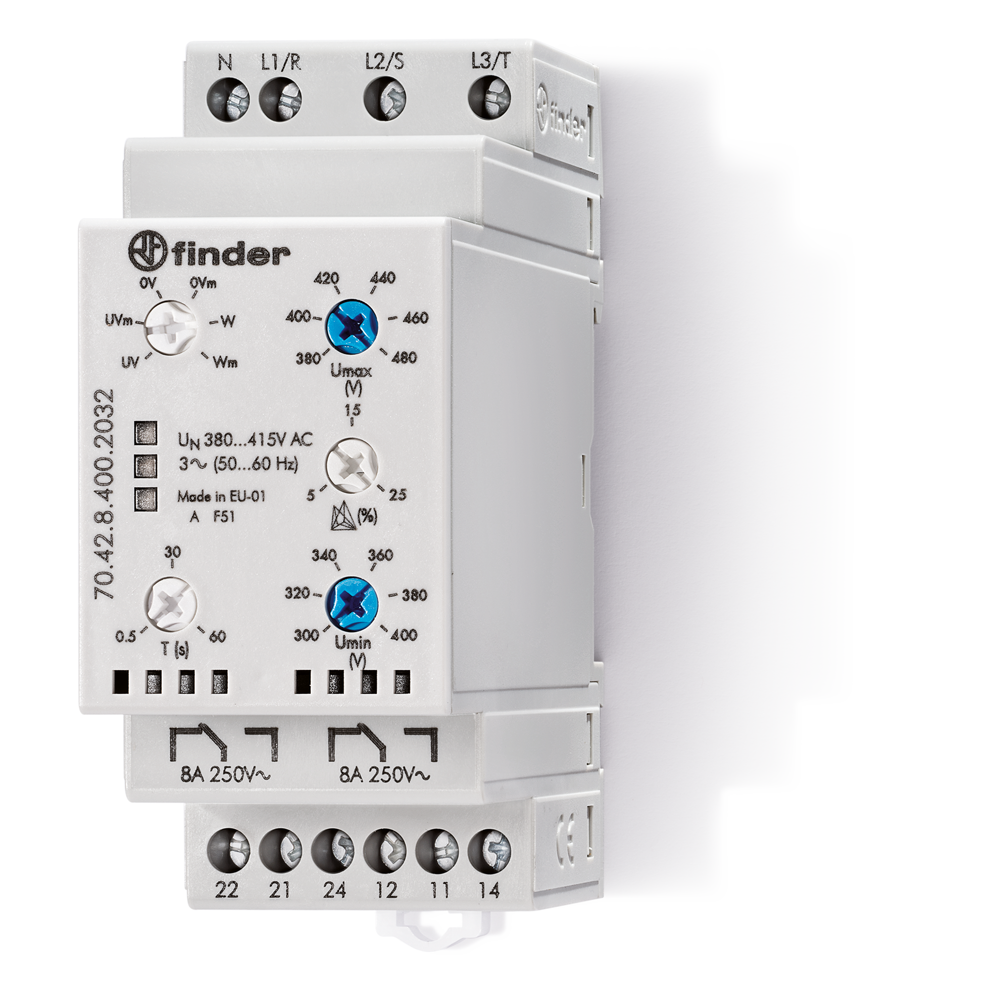 70 Series Line monitoring relays Finder
